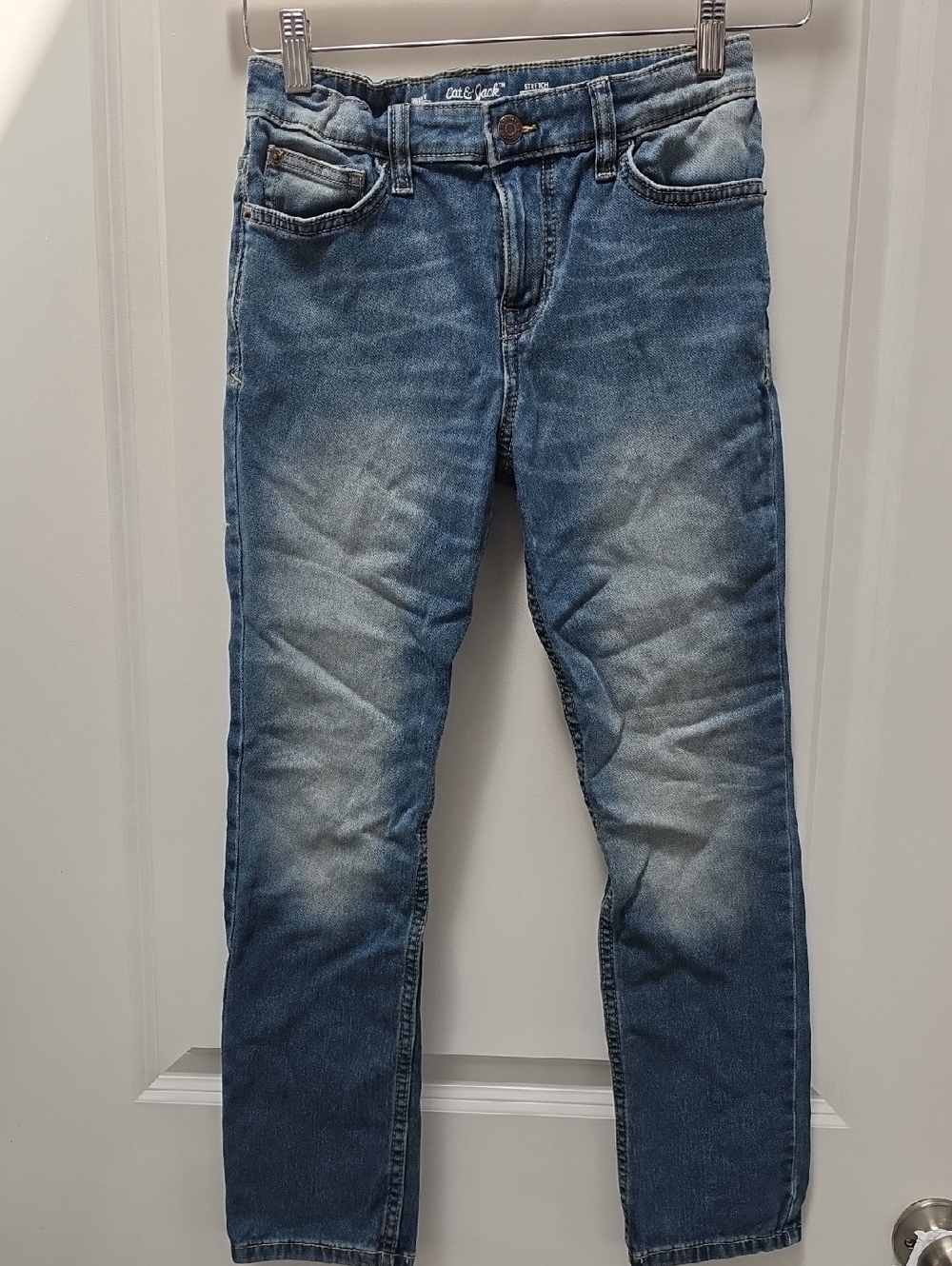 Cat & Jack boys medium wash blue jeans